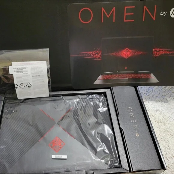 HP OMEN 15-DC1054NR 15.6 Intel I7-9750H, GTX 1660TI, 32gb RAM, 2TBHDD+256GBSSD
